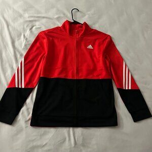 Adidas Red & Black Fleece